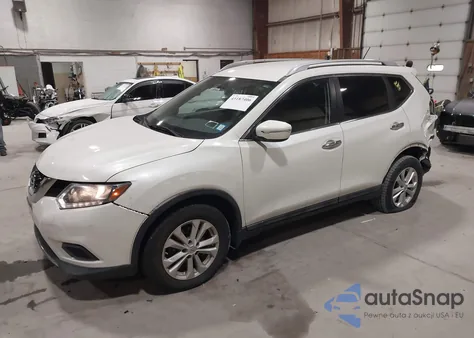 2015 Nissan Rogue Sv z USA, uszkodzony, nr VIN 5N1AT2MV1FC766139